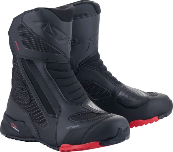 BOOT RT-7 DS BLK/RED 46