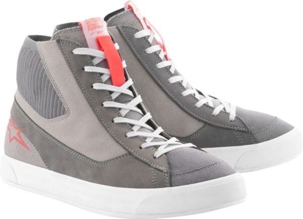 SHOE STATED GRY/RD/WHT 85