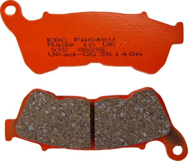 BRAKE PAD VEE SEMISNTRD