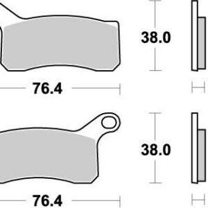 BRAKE PAD NITRO