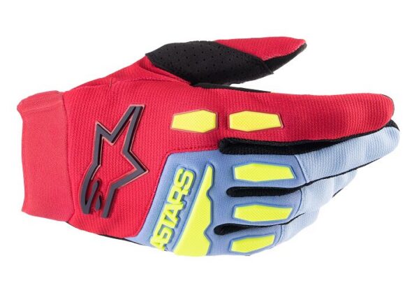 GLOVE F-BORE BLUE/RED/BK 2X