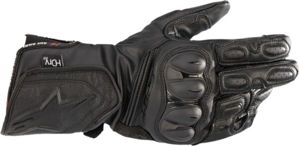 GLOVE SP-8 HDRY BK/BK XL