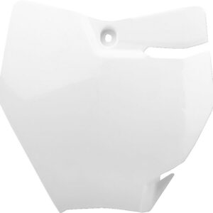 FRONT # PLATE SX65 16- WH