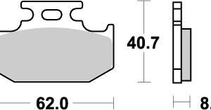 BRAKE PAD NITRO