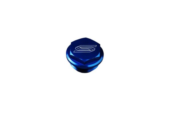 BRAKE RESERVOIR CAP BLUE