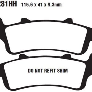 BRAKE PAD HH SINT SCOOTER