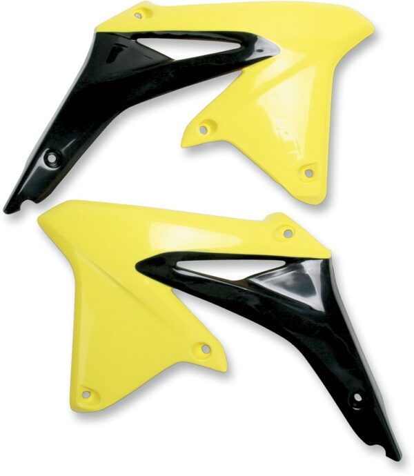 SHROUD RAD RMZ450 09-17 YEL