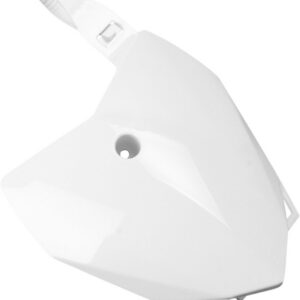 FRONT #PLATE KLX110 10-17 WHT