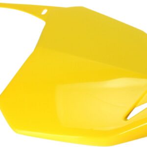 FRT#PLATE RMZ250/450 YEL