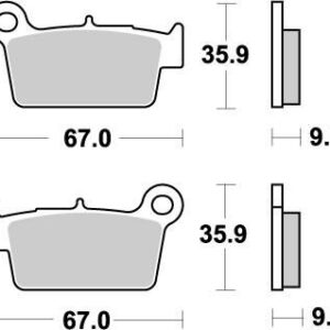 BRAKE PAD NITRO