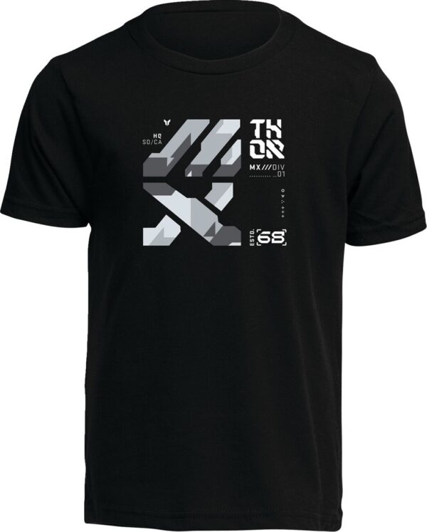 TEE YOUTH FORGE BLACK LG
