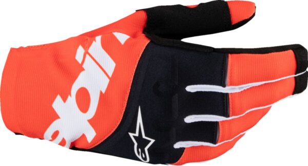 GLOVE MX TECHSTAR BLK/ORG S