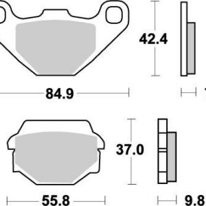 BRAKE PAD NITRO