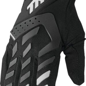 GLOVE WMN SPECTRUM BK/WH MD