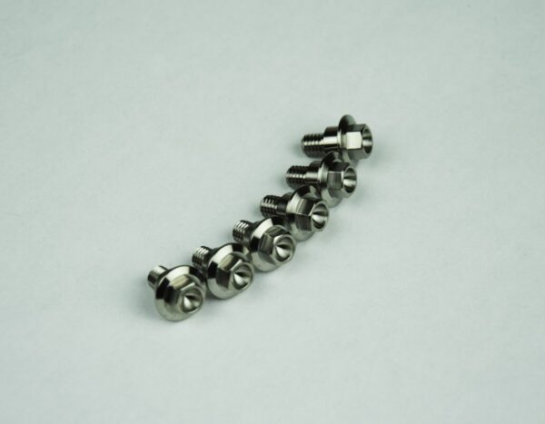 TITANIUM M6X12 PACK OF 6