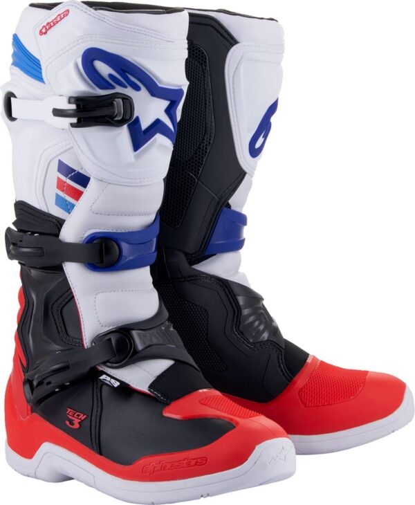 BOOT TECH3 WT/RD/BL 11
