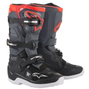 BOOT TECH7S DGY/LGY FL/RD 3