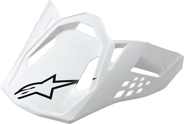 VISOR SM10/SM8 WHITE GLOSS
