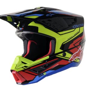 HELMET SM5 ACT2 BK/Y/R L