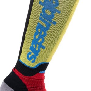 SOCK YTH MX+ BLK/RED/BL