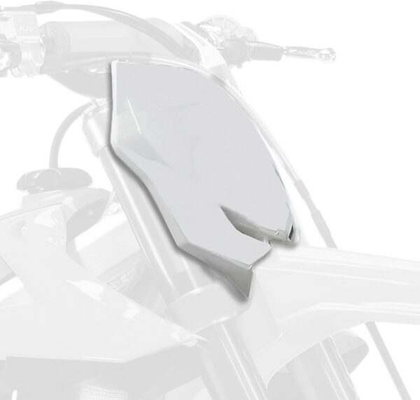 PLATE#FRT RMZ450 18- WH