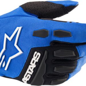 GLOVE YTH F BORE BLUE/BLACK L
