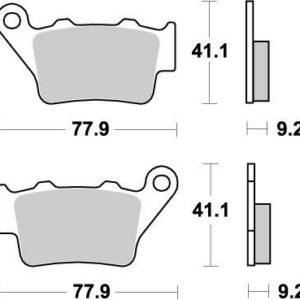 BRAKE PAD NITRO