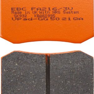 BRAKE PAD VEE SEMISNTRD
