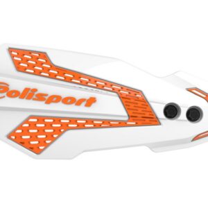 HANDGUARDS MX FLOW WH/OR