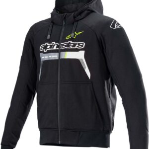 JACKET HOOD CHROME BK/YL 2X