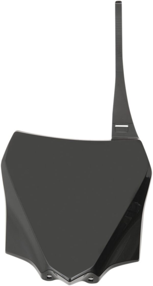 FRT#PLATE KX85 14-18 BLK