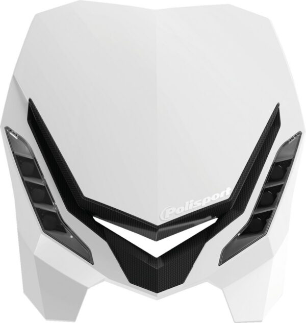 HEADLIGHT E-BLAZE WH/BK