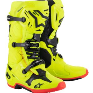 BOOT TECH 10 YLW/BK/RD 9