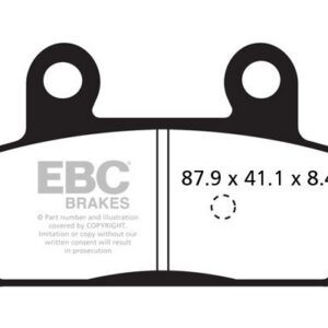 BRAKE PAD CARBON SCOOTER