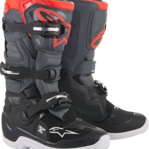 BOOT TECH7S DGY/LGY FL/RD 6
