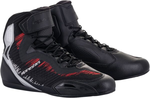 SHOE FAST3-RK BLK/SV/RED 10