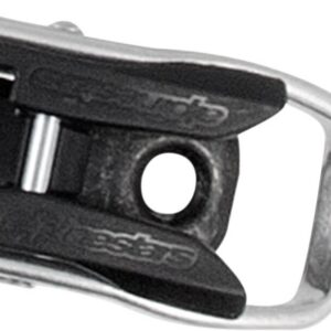 BUCKLE + SCREW T7/T10 BLACK