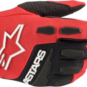 GLOVE F-BORE RD/BK S