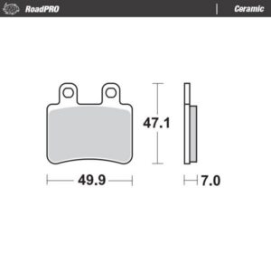 BRAKE PAD CERAMIC