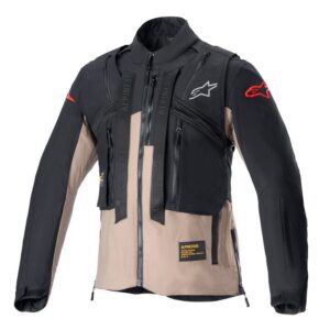 JACKET TECHDURA BLK/BR L