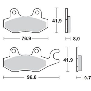 BRAKE PAD CERAMIC