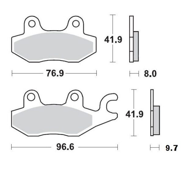 BRAKE PAD CERAMIC