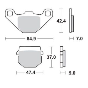 BRAKE PAD RACING