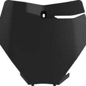 PLATE#FRT KTM 19-22 BLK