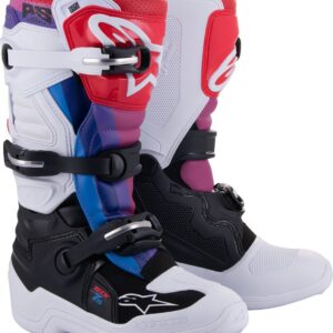BOOT TECH7S W/B/RAINBOW 2