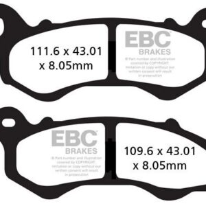 BRAKE PAD CARBON SCOOTER