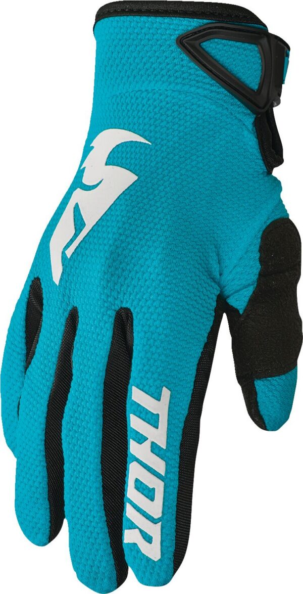 GLOVE WMN SECTOR AQ/WH LG