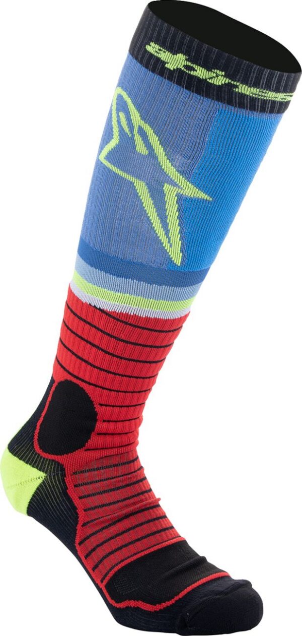 SOCK MX PRO BLK/GY/BLU M