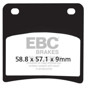 BRAKE PAD VEE SEMISNTRD