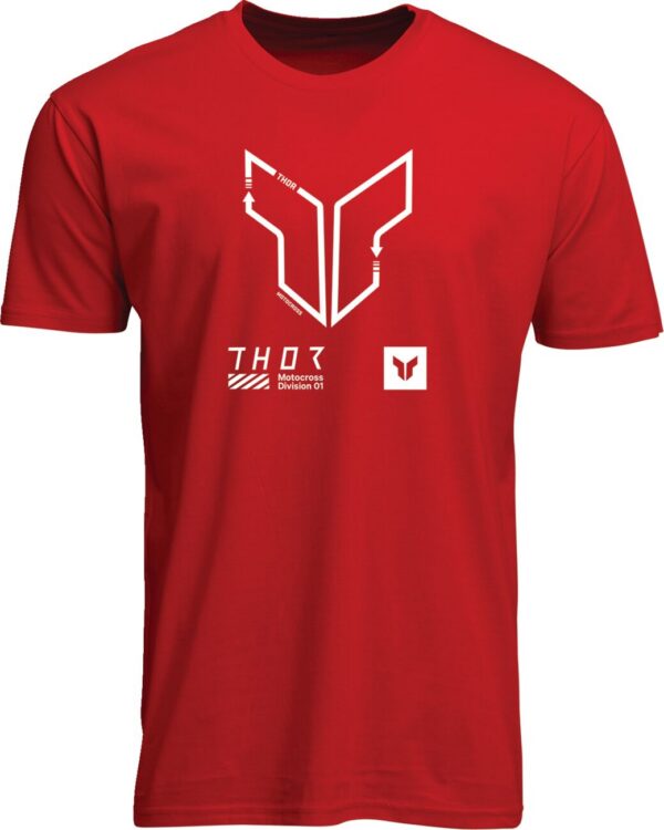 TEE TRAX RED LG